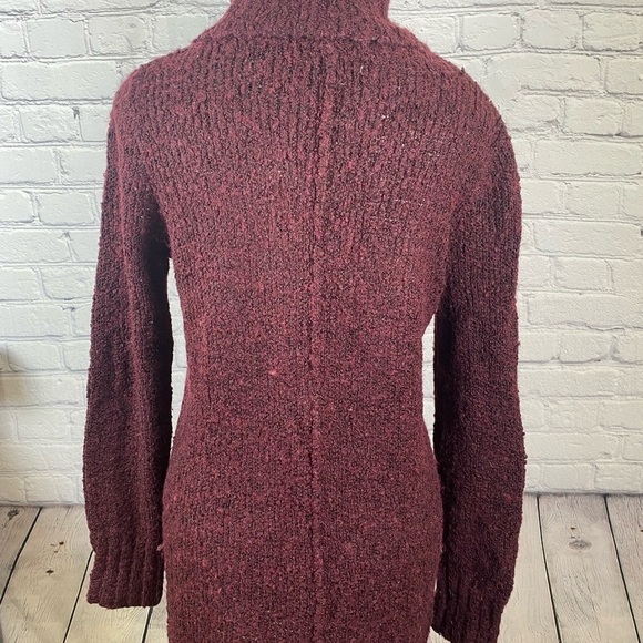 Calvin Klein Maroon Cowl Neck Sweater Dress size Small NWOT - Picture 11 of 11